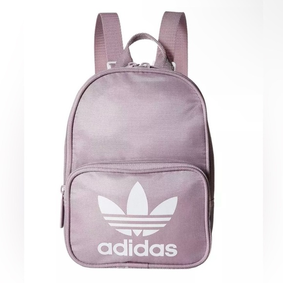 adidas Handbags - Adidas Lilac Mini Backpack NWT